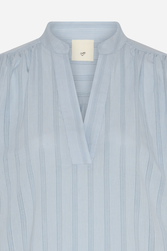 Heartmade Tavis Bluse, Blue Dove 